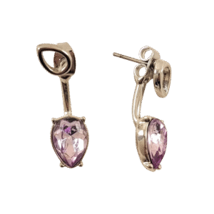 Purple Jewel Earrings